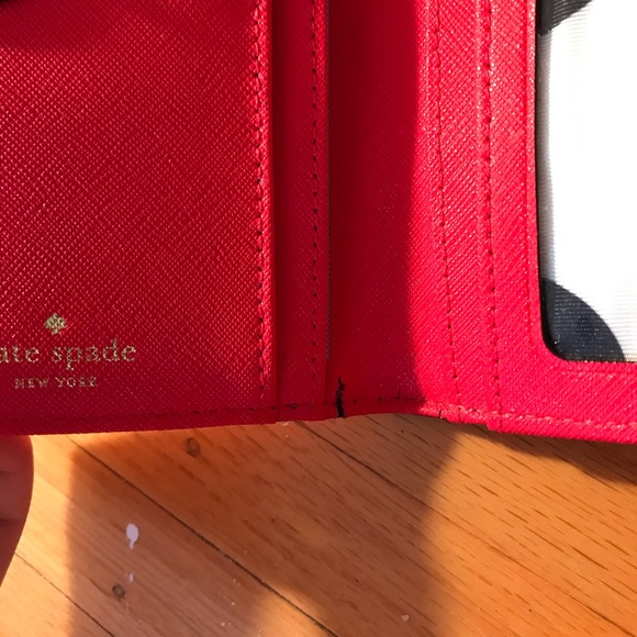 kate spade red wallet - Picture 5 of 6